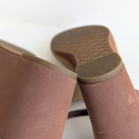 Lauren Ralph Lauren Jeannie Things Style Wedge Sandals Ankle Closure - sz 7