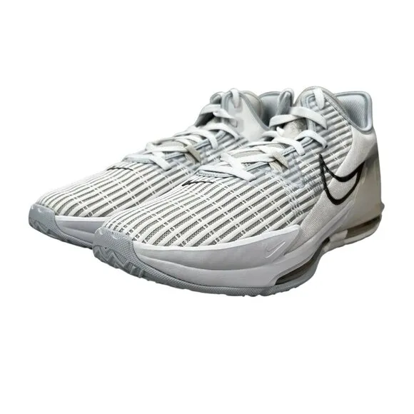 LeBron Witness VI Summit White Pewter Basketball Shoes CZ4052-102 Men's Size 13