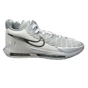 LeBron Witness VI Summit White Pewter Basketball Shoes CZ4052-102 Men's Size 13