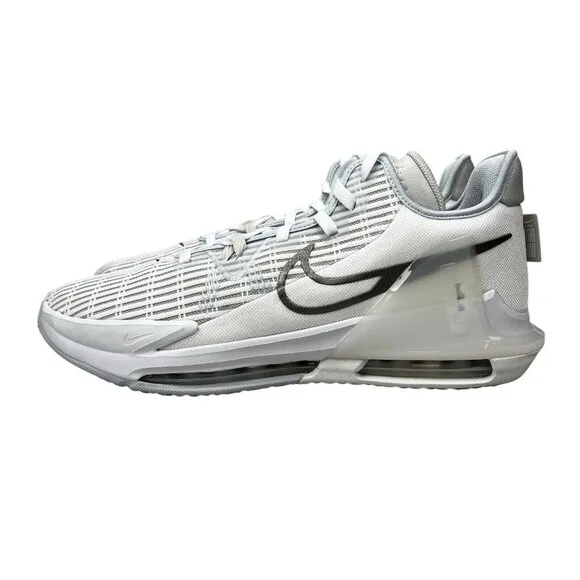 LeBron Witness VI Summit White Pewter Basketball Shoes CZ4052-102 Men's Size 13