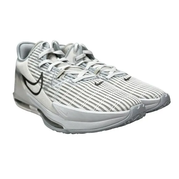 LeBron Witness VI Summit White Pewter Basketball Shoes CZ4052-102 Men's Size 13