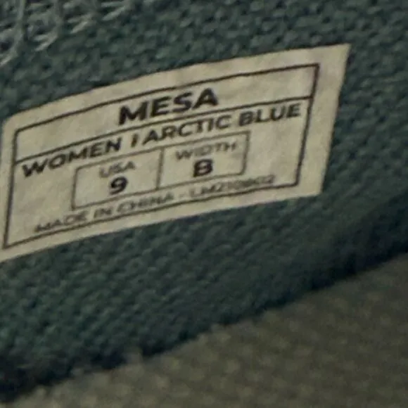Lems Mesa Womens 9 Hiking Shoes Blue Trail Athletic Outdoor Trekking