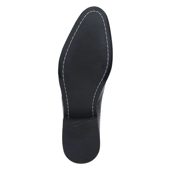 LIBERTYZENO Men's Navy and  Lace-Up Shoes