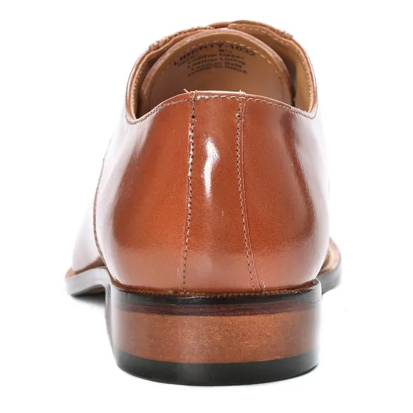 LIBERTYZENO Men's Tan Lace-Up Shoes