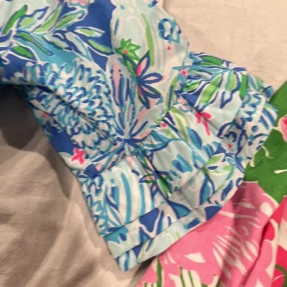 💙🩵Lilly Pulitzer Fiesta Stretch Dress Coastal Blue dress size 00