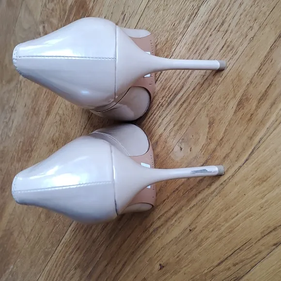 LK Bennett black ribbon pearlized Amy stiletto pumps 5