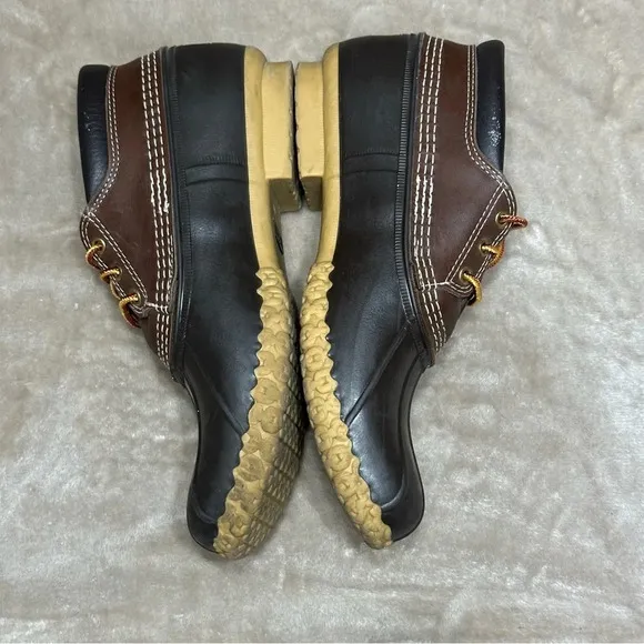 L.L. Bean Waterproof, Mud proof Gum sole Lace Up Bean Boots Shoes Size 10 N
