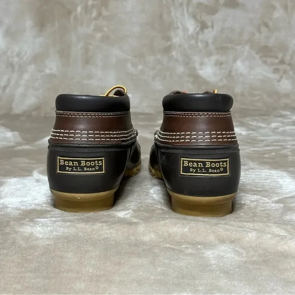 L.L. Bean Waterproof, Mud proof Gum sole Lace Up Bean Boots Shoes Size 10 N