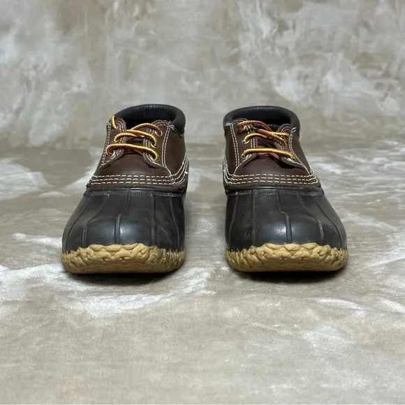 L.L. Bean Waterproof, Mud proof Gum sole Lace Up Bean Boots Shoes Size 10 N