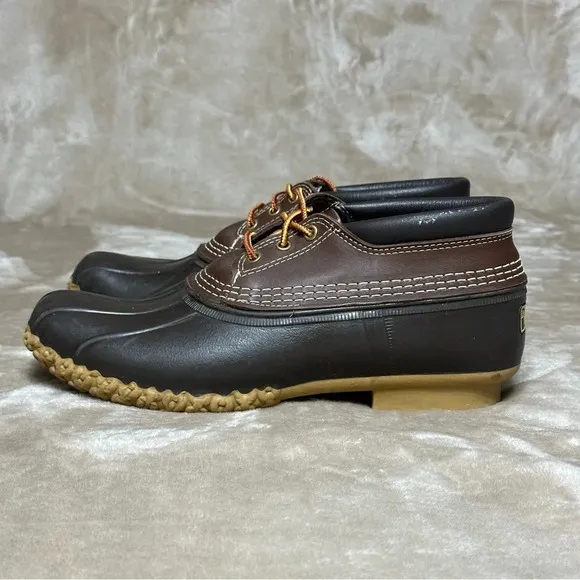 L.L. Bean Waterproof, Mud proof Gum sole Lace Up Bean Boots Shoes Size 10 N