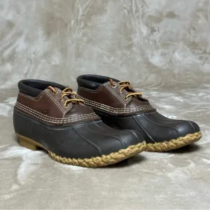 L.L. Bean Waterproof, Mud proof Gum sole Lace Up Bean Boots Shoes Size 10 N