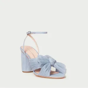 Loeffler Randall Camellia Pleated Bow Heel - Blue - 8 ½