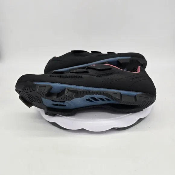 Louis Garneau Shoes Women’s 11 Multi Air Flex II Cycling Black Pink
