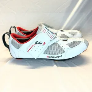 Louis Garneau Tri-400 Cycling Shoes Men's 47 US 13.5 White