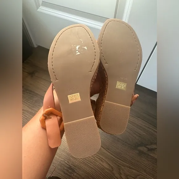 Louise Et Cie Palina Wedge Sandal Neutral (Size 7)
