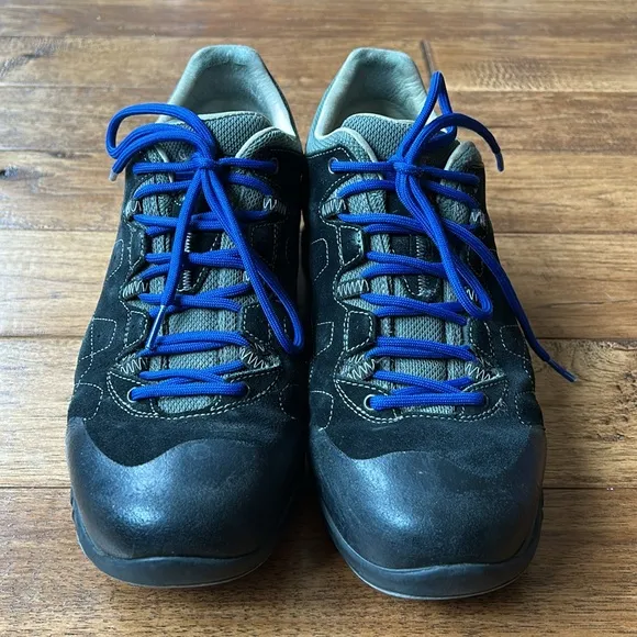 Lowa Focus LL Low Hiking Boots Trail Shoes Leather Lined Suede Mens Size 10.5