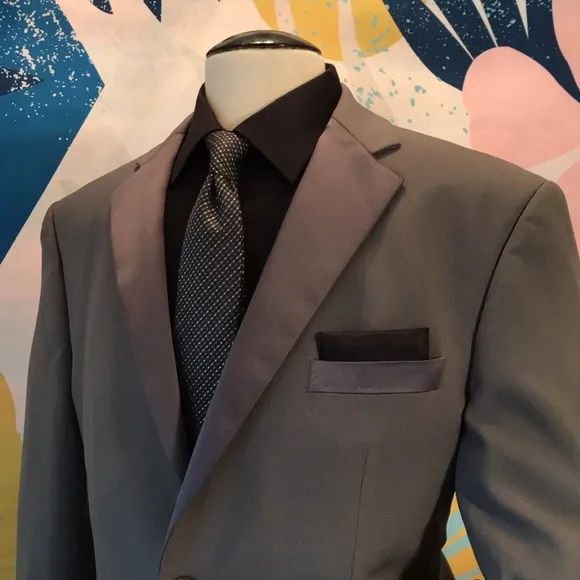 Lucci gray Tuxedo Coat