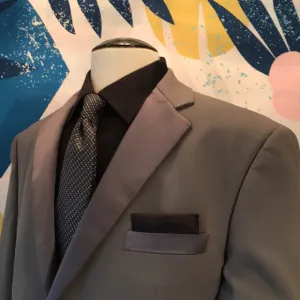 Lucci gray Tuxedo Coat