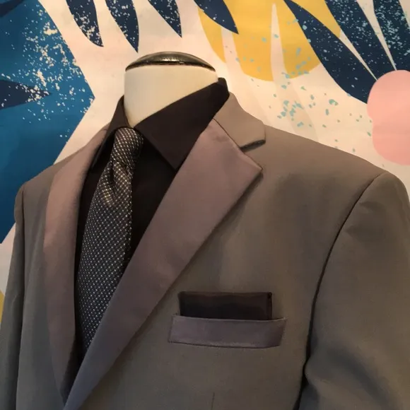 Lucci gray Tuxedo Coat