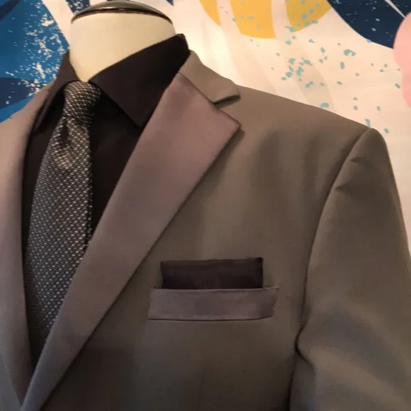 Lucci gray Tuxedo Coat