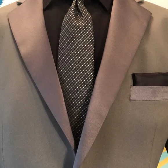 Lucci gray Tuxedo Coat
