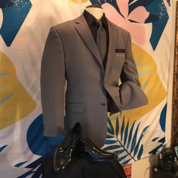 Lucci gray Tuxedo Coat