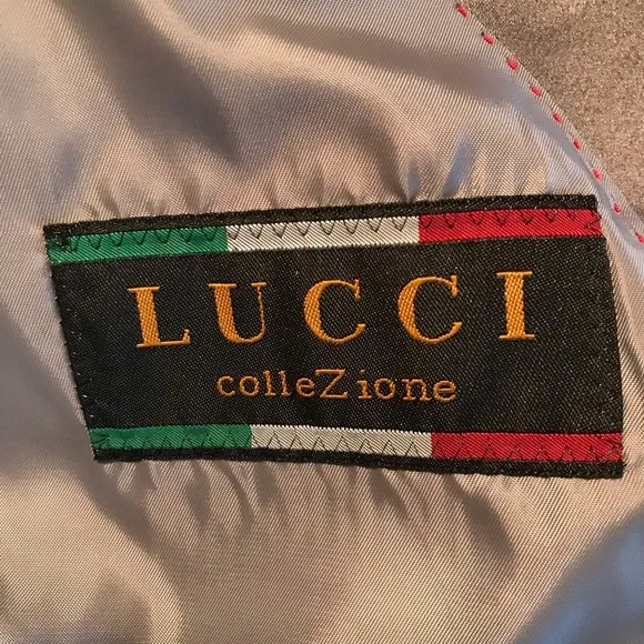 Lucci gray Tuxedo Coat