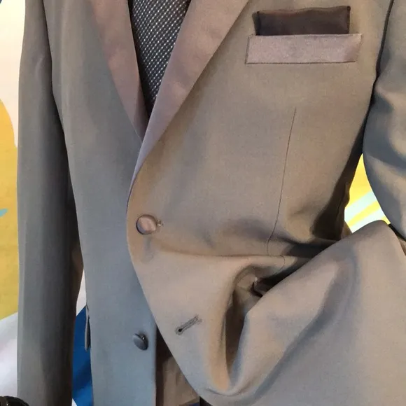 Lucci gray Tuxedo Coat