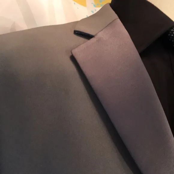 Lucci gray Tuxedo Coat