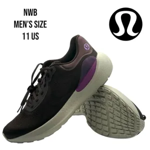 Lululemon Beyondfeel Run Men's Shoes Size 11 Espresso Purple NWB Athletic Light
