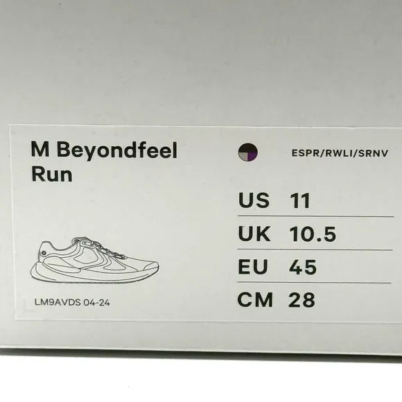 Lululemon Beyondfeel Run Men's Shoes Size 11 Espresso Purple NWB Athletic Light