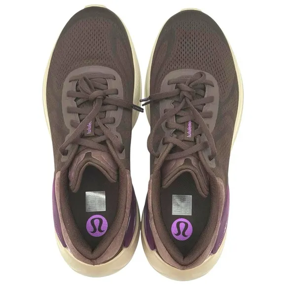Lululemon Beyondfeel Run Men's Shoes Size 11 Espresso Purple NWB Athletic Light