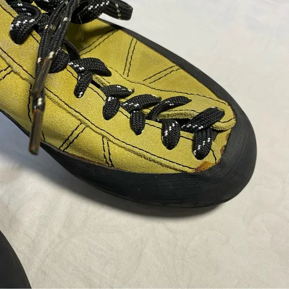 Mad Rock PHOENIX Low Volume RockClimbing Shoes Rubber Yellow Green 10.5 44 Men