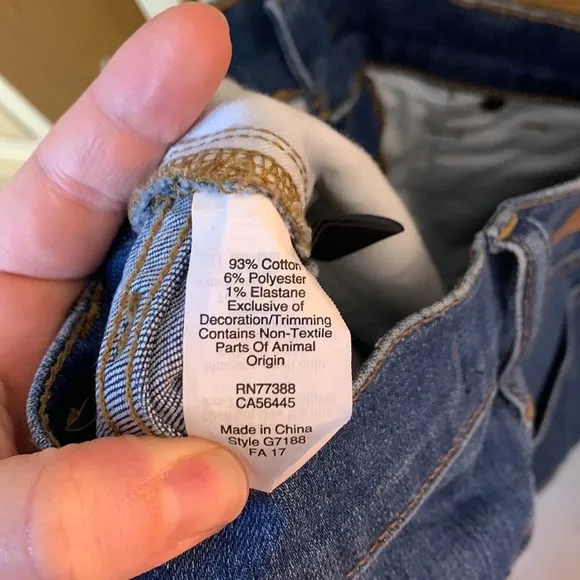 Madewell 9&quot; High-Rise Skinny Jeans in Bonita Wash Side-Slit Edition Size 25