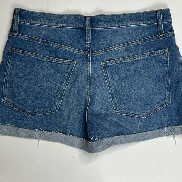 Madewell | NWT High Rise Raw Hem Denim Shorts