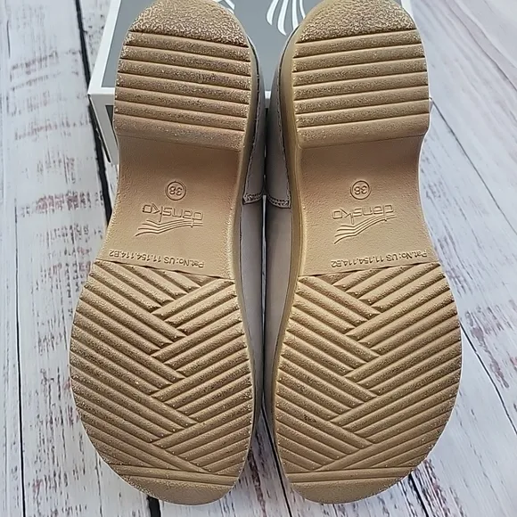 Madewell x Dansko Brenna Clogs Grey Slip On Shoes Size 38 EUR NO769 NEW NIB