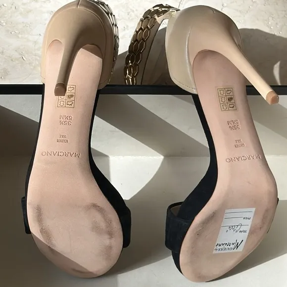 MARCIANO leather New shoes high heel size 5-1/2