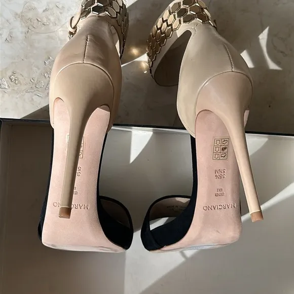 MARCIANO leather New shoes high heel size 5-1/2