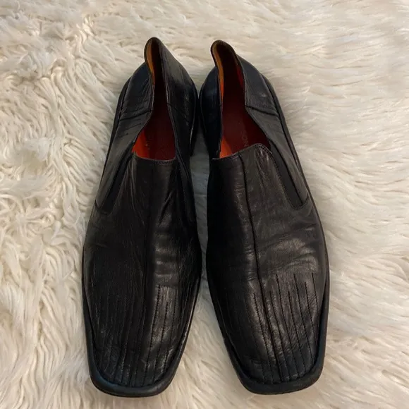 Mark Neson Man Italian Leather Shoes size 13 please see all photos