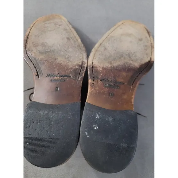 Martin Dingman  Men's 340051‎ Tan Leather Dress Shoes Made In Italy 🇮🇹 Size 9