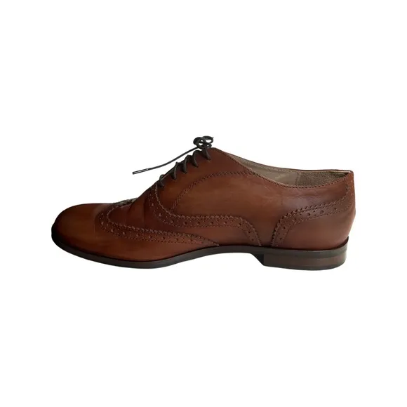 Massimo Matteo Leather Shoes. Wingtip, Made in Italy, size 11, EUC