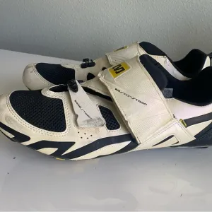 Mavic Black and White Cycling Shoes 10-5