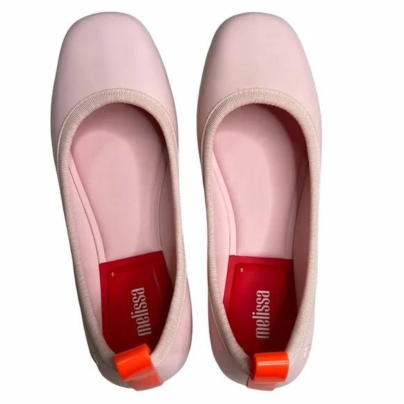 Melissa Flat Shoes Patent Leather Size 6