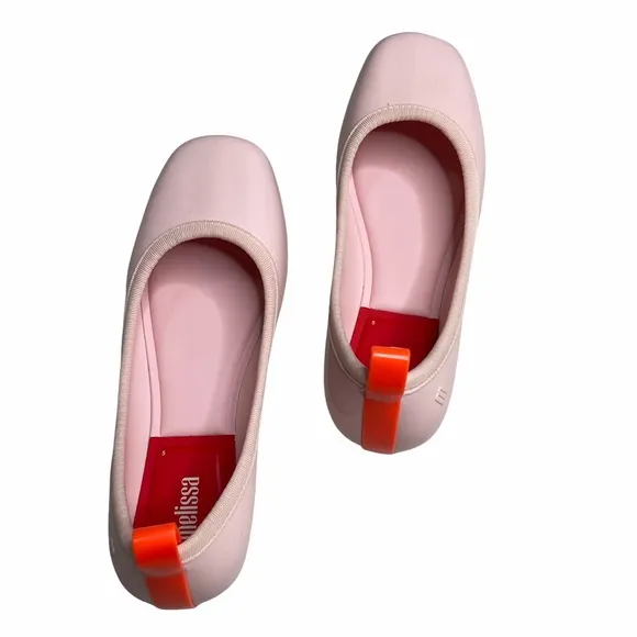 Melissa Flat Shoes Patent Leather Size 6