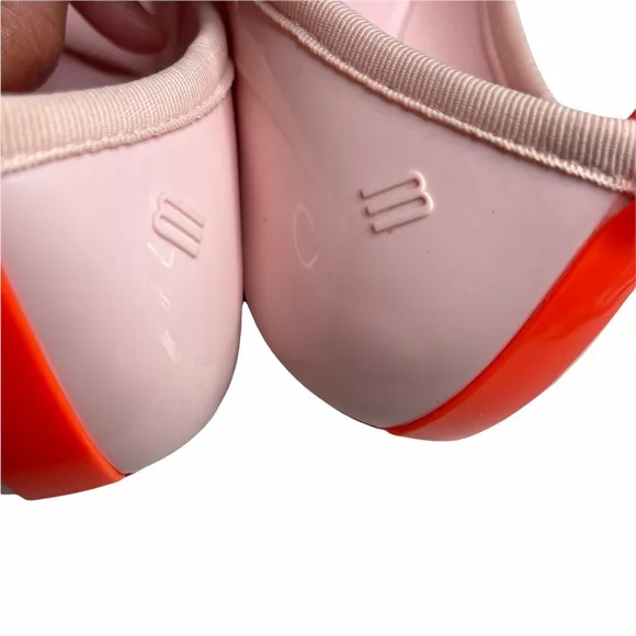 Melissa Flat Shoes Patent Leather Size 6