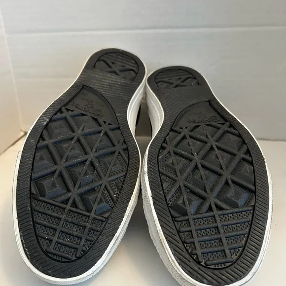 Men 8.5US Vintage Converse All Star High Black &amp; Camo Classic Shoes New in Box