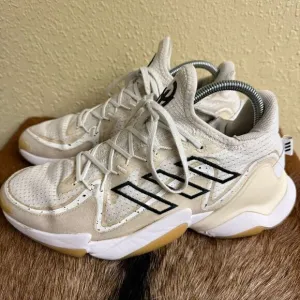 Men's Adidas Mahomes 1 Impact FLX Size 9 Football Shoes Low White Gum IF4799‎
