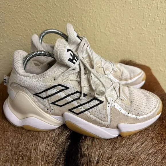Men's Adidas Mahomes 1 Impact FLX Size 9 Football Shoes Low White Gum IF4799‎