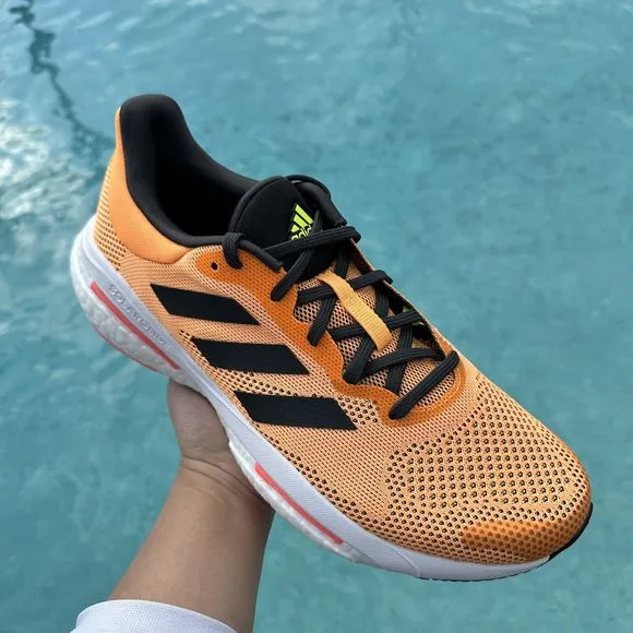 MEN'S adidas Solar Glide 5 Running shoes Flash Orange Turbo GX5470