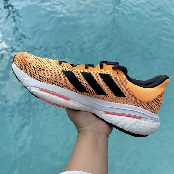 MEN'S adidas Solar Glide 5 Running shoes Flash Orange Turbo GX5470